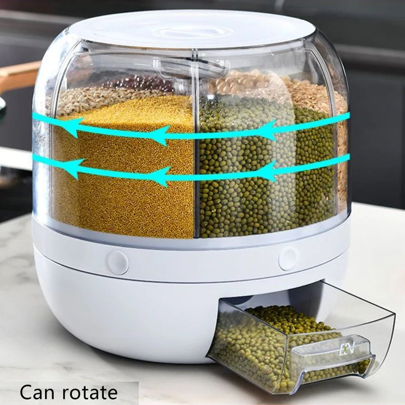 SpinStore 6-in-1 Grain Dispenser™