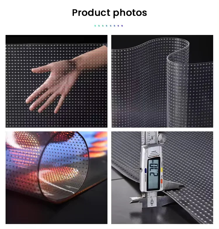 FlexiGlow™ Transparent LED Film – Dynamic Window Display Series