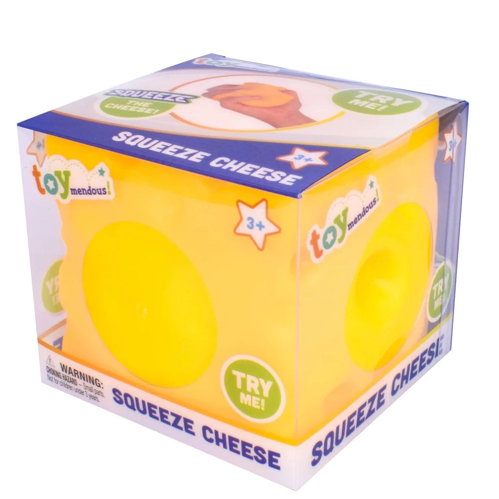CheezySqueeze™ Stress Toy – Fidget Fun Edition