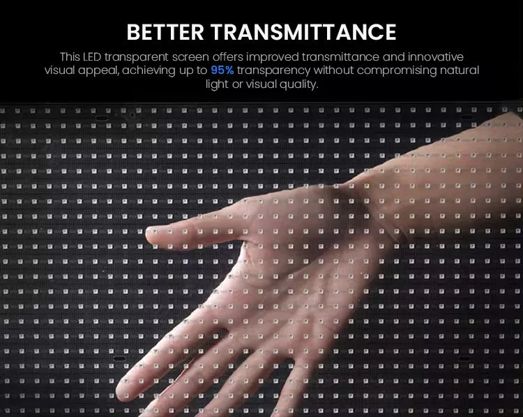 FlexiGlow™ Transparent LED Film – Dynamic Window Display Series