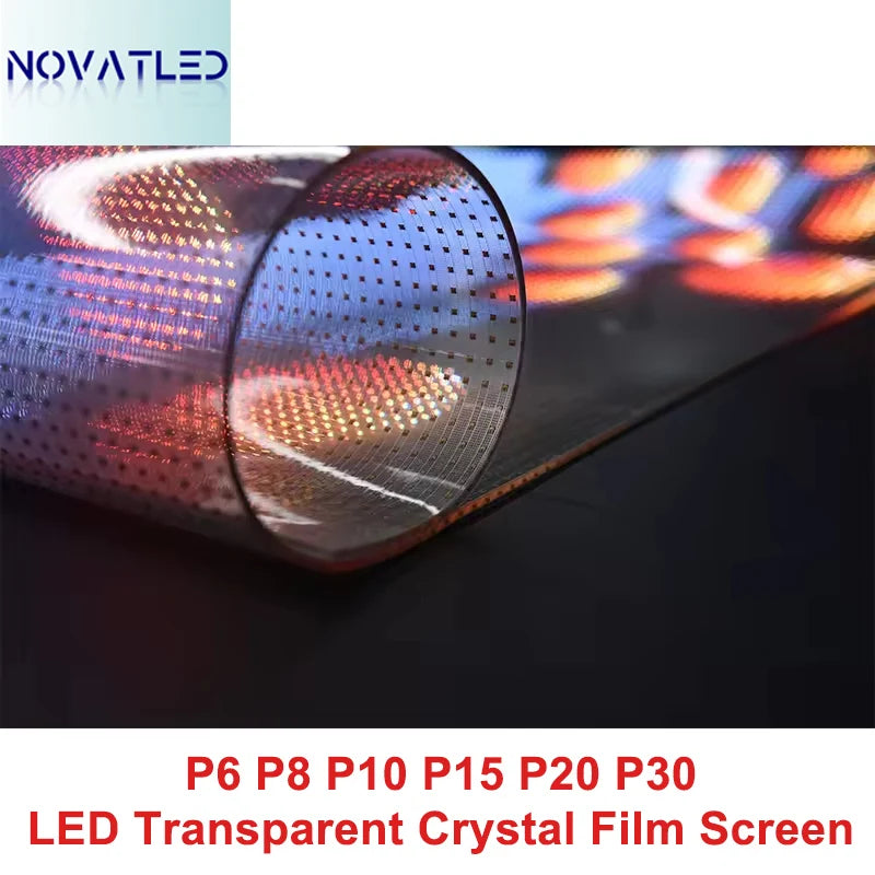 FlexiGlow™ Transparent LED Film – Dynamic Window Display Series