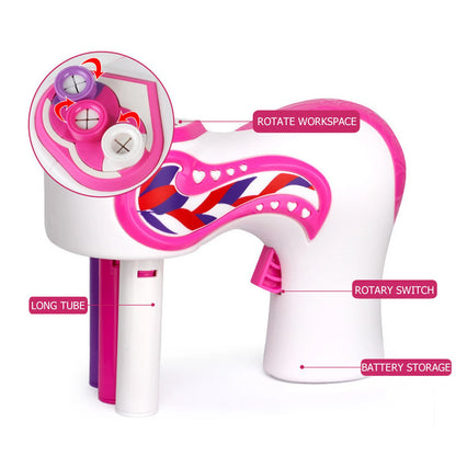 BraidWhirl™ Hair Styling Machine – Pigtail & Twist Kit for Kids