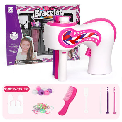 BraidWhirl™ Hair Styling Machine – Pigtail & Twist Kit for Kids