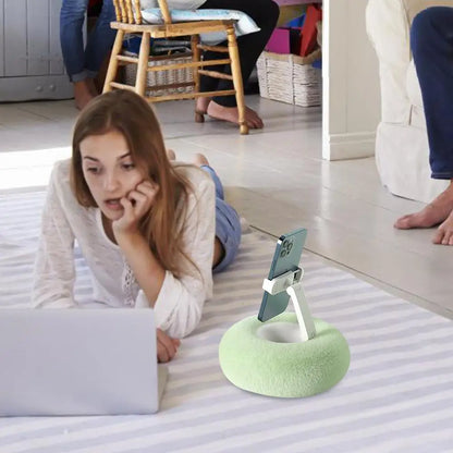 CozyCradle™ Adjustable Pillow Stand – Bed & Desktop Edition