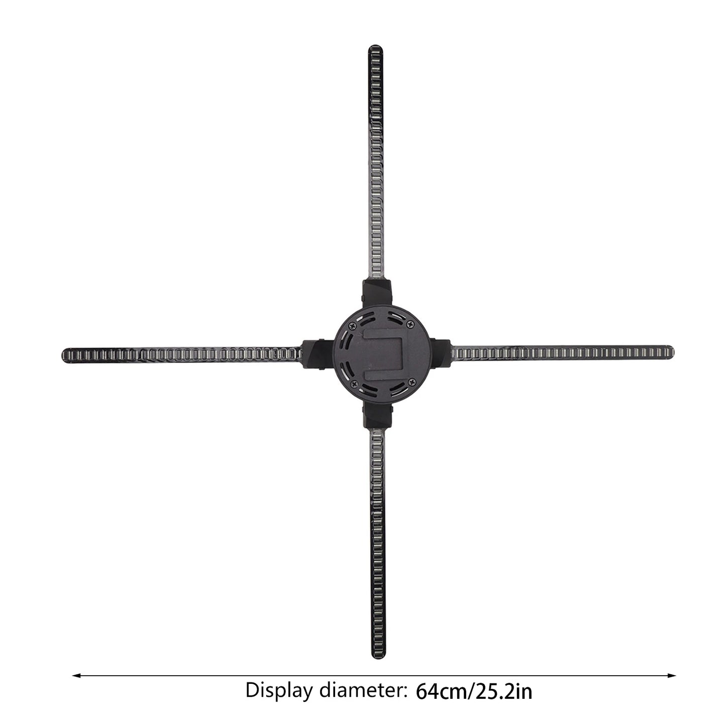 HoloSpin™ 3D Hologram Fan Display – Smart WiFi Ad Projector