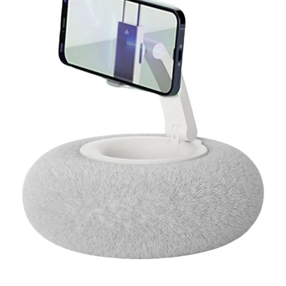 CozyCradle™ Adjustable Pillow Stand – Bed & Desktop Edition