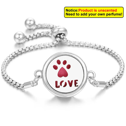 WhiffAura™ Charm Diffuser Bracelet – Heart & Spirit Edition