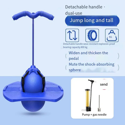 BounceBlitz™ Handle Pogo Ball – High-Energy Outdoor Jumper