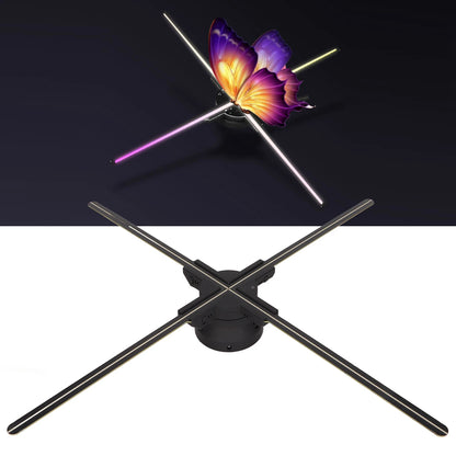 HoloSpin™ 3D Hologram Fan Display – Smart WiFi Ad Projector