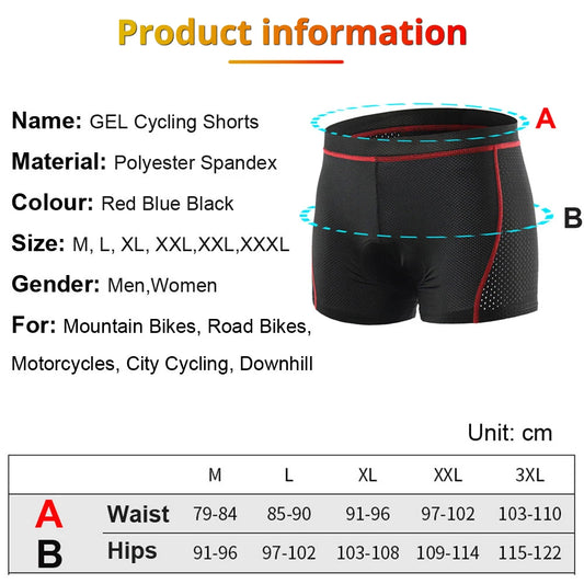 RideCool 5D Shorts™