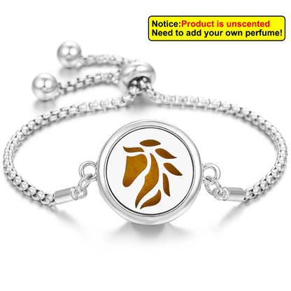 WhiffAura™ Charm Diffuser Bracelet – Heart & Spirit Edition