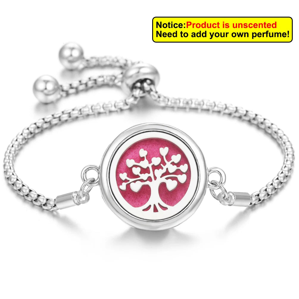WhiffAura™ Charm Diffuser Bracelet – Heart & Spirit Edition