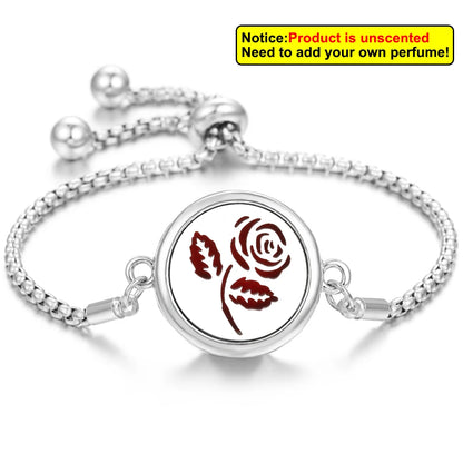 WhiffAura™ Charm Diffuser Bracelet – Heart & Spirit Edition