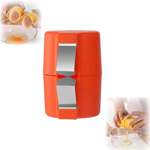 1/2pcs Multifunctional Egg Shell Opener Handheld Egg Cracker Separator Tool Eggshell Cutter Easy Open Kitchen Gadget for Raw Egg