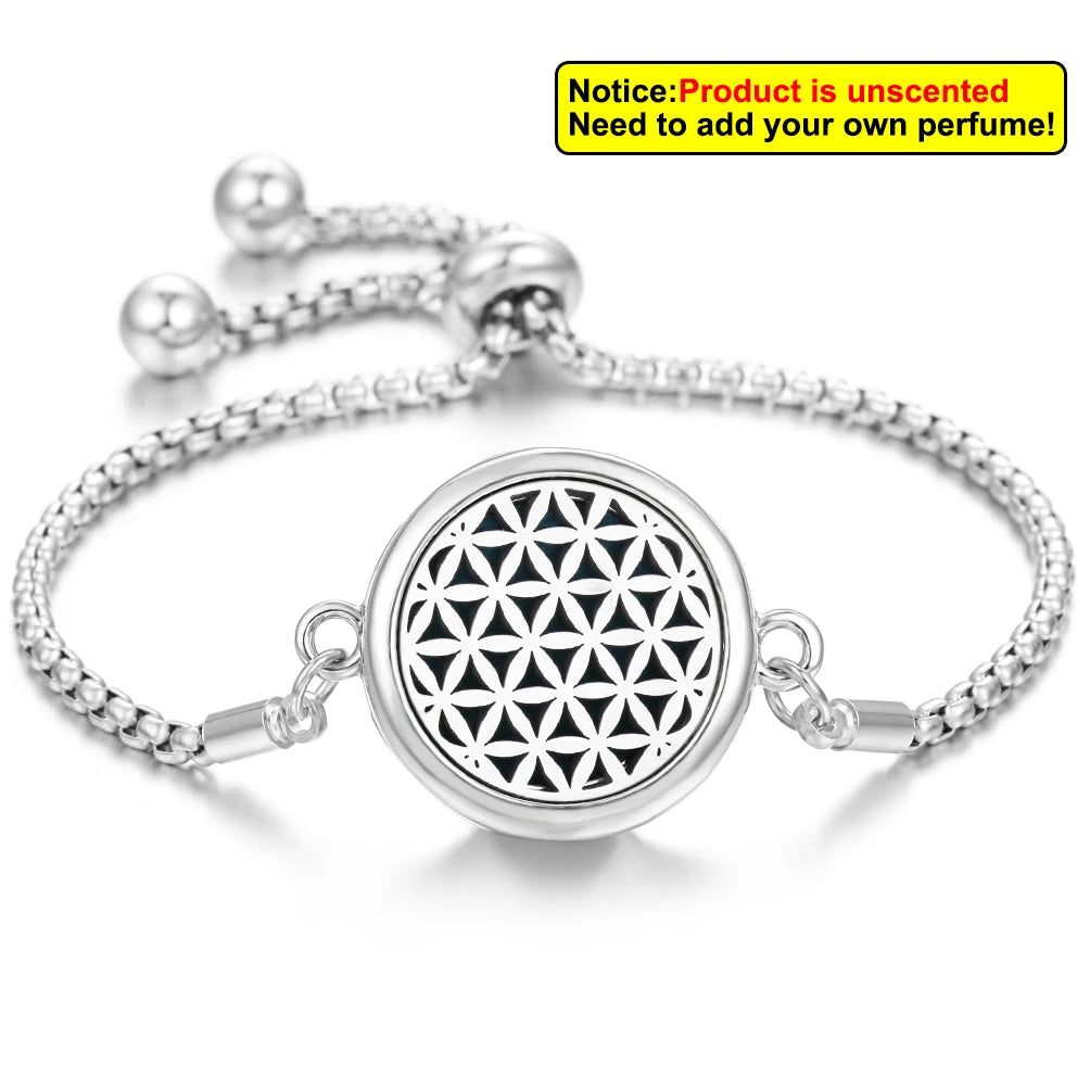 WhiffAura™ Charm Diffuser Bracelet – Heart & Spirit Edition