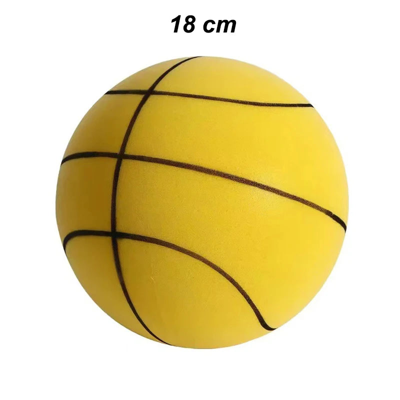 SilencioBall™ Mute Basketball – Noiseless Foam Edition