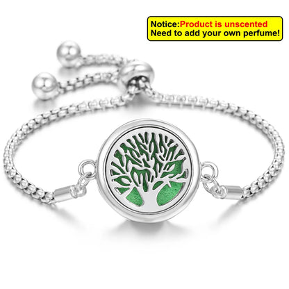 WhiffAura™ Charm Diffuser Bracelet – Heart & Spirit Edition