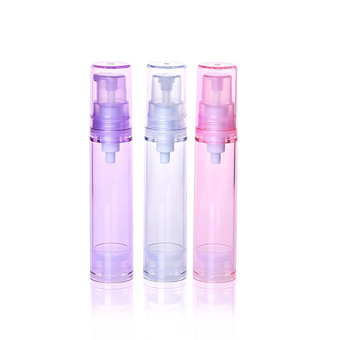 Empty Airless Pump Plastic Bottles Vacuum Pressure Emulsion Bottle With Lotion Pump On Travelling Cosmetic Packaging Accessories