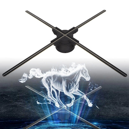 HoloSpin™ 3D Hologram Fan Display – Smart WiFi Ad Projector
