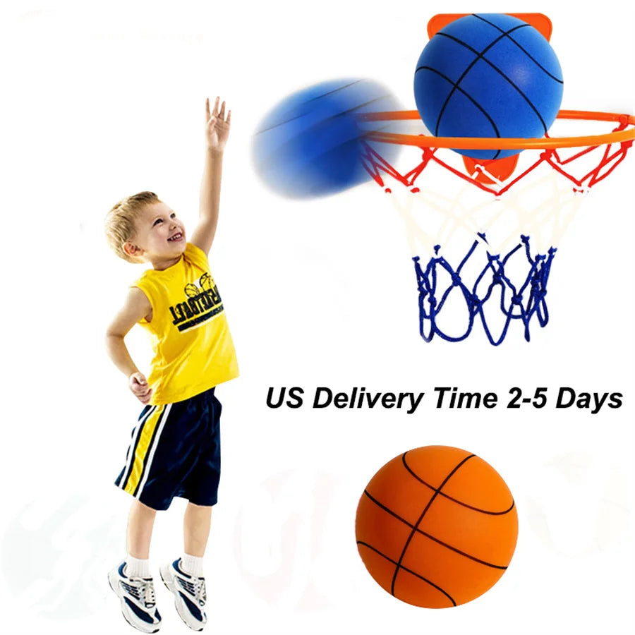 SilencioBall™ Mute Basketball – Noiseless Foam Edition