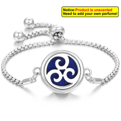 WhiffAura™ Charm Diffuser Bracelet – Heart & Spirit Edition