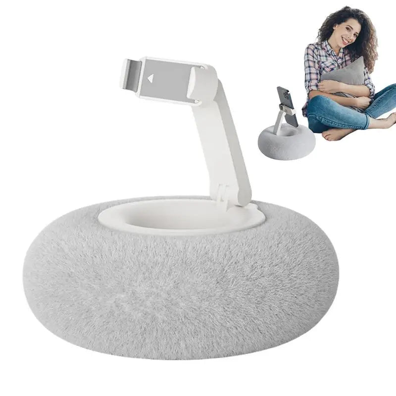 CozyCradle™ Adjustable Pillow Stand – Bed & Desktop Edition