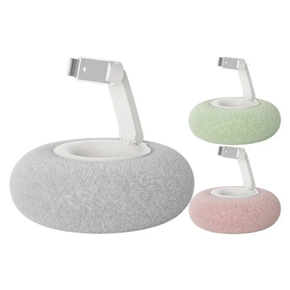 CozyCradle™ Adjustable Pillow Stand – Bed & Desktop Edition