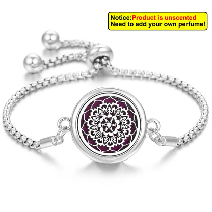 WhiffAura™ Charm Diffuser Bracelet – Heart & Spirit Edition
