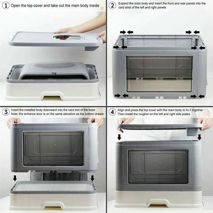 PawPort Foldable Litter Box™