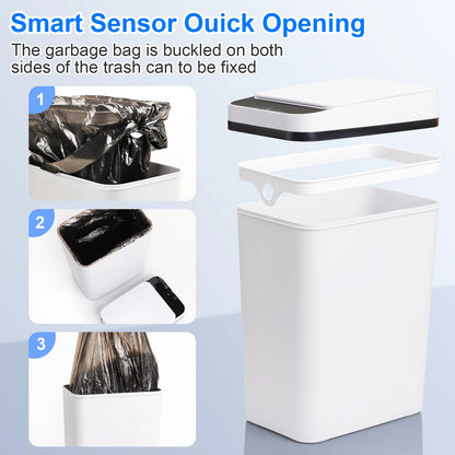 CleanSense Motion Bin Set™ (12L + 18L)