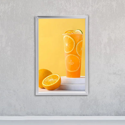 LED Light Box Backlit Movie Poster Art Picture Frame 24" X 36" Advertising Display