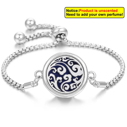 WhiffAura™ Charm Diffuser Bracelet – Heart & Spirit Edition