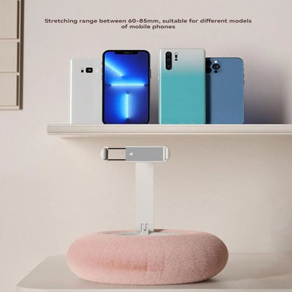CozyCradle™ Adjustable Pillow Stand – Bed & Desktop Edition