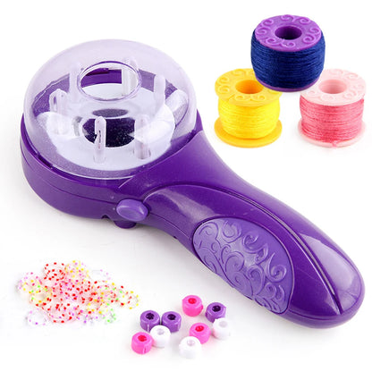 BraidWhirl™ Hair Styling Machine – Pigtail & Twist Kit for Kids