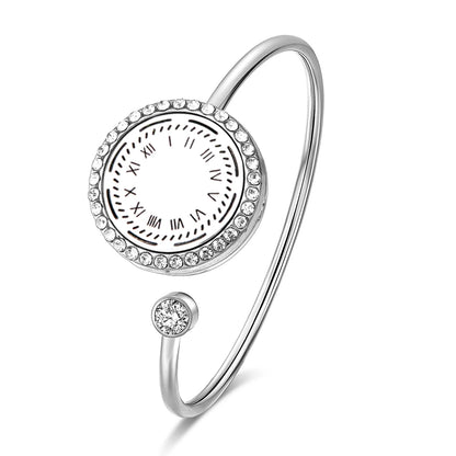 SoulScent™ Tree of Life Aromatherapy Bracelet – Crystal Edition