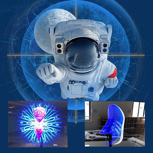 HoloSpin™ 3D Hologram Fan Display – Smart WiFi Ad Projector