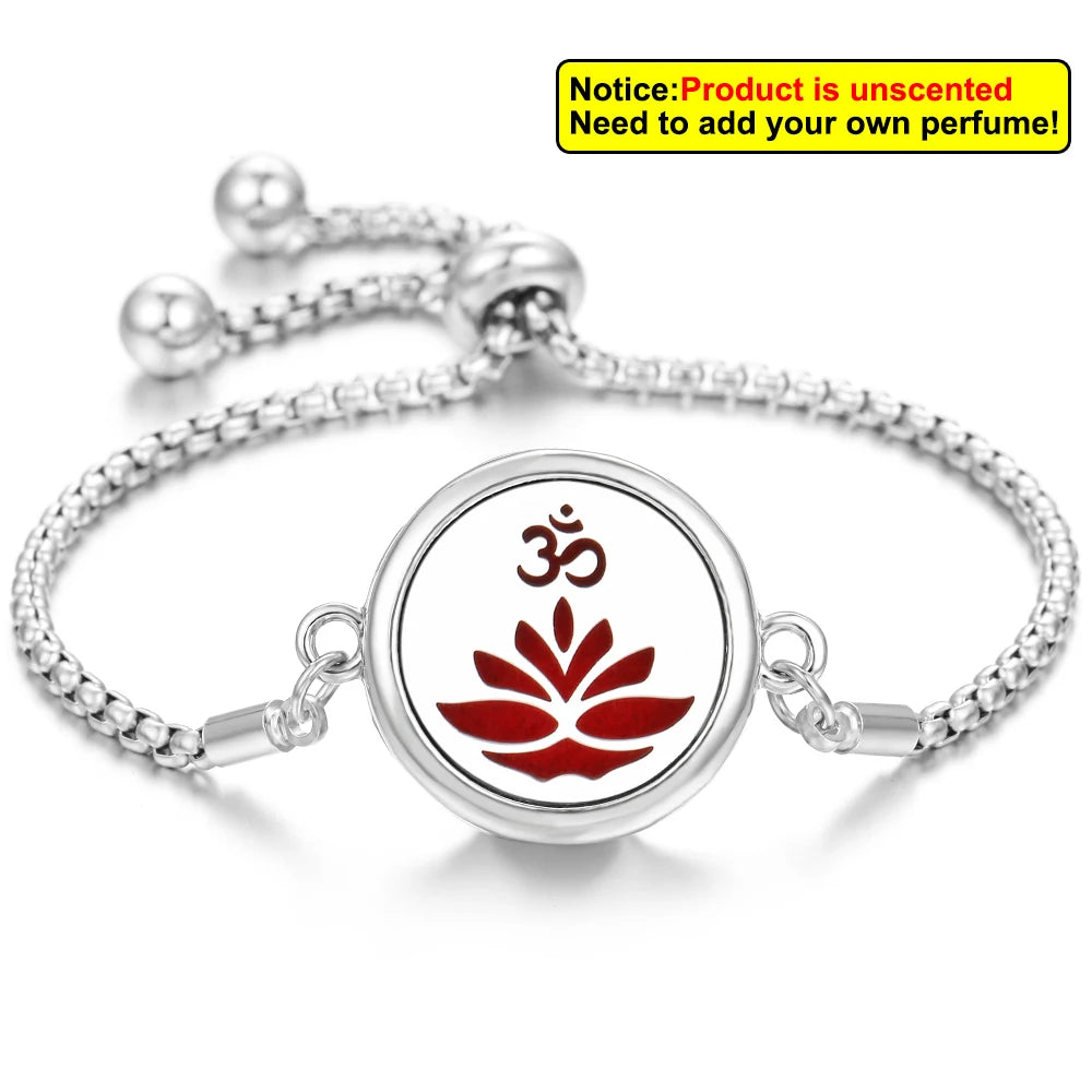 WhiffAura™ Charm Diffuser Bracelet – Heart & Spirit Edition