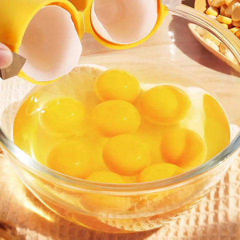 1/2pcs Multifunctional Egg Shell Opener Handheld Egg Cracker Separator Tool Eggshell Cutter Easy Open Kitchen Gadget for Raw Egg