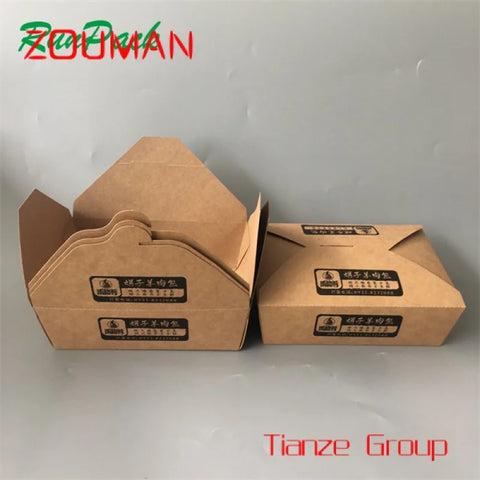 Custom , Custom Eco Friendly Take Away Out Biodegradable Packaging Disposable Food Container Tiffin Bento Lunch Box