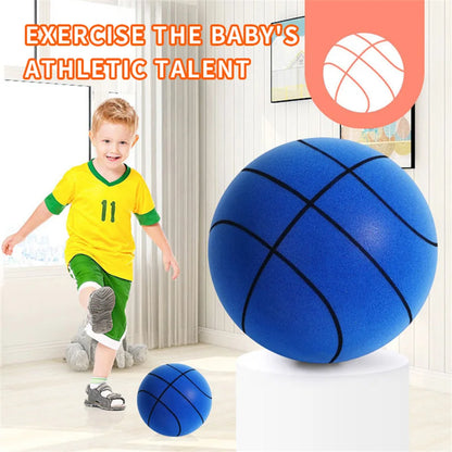 SilencioBall™ Mute Basketball – Noiseless Foam Edition